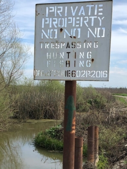 No No No Trespassing, Hunting, or Fishing